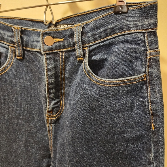 Fashion Nova High-Waisted  blue  Skinny Size 5 - Picture 5 of 10